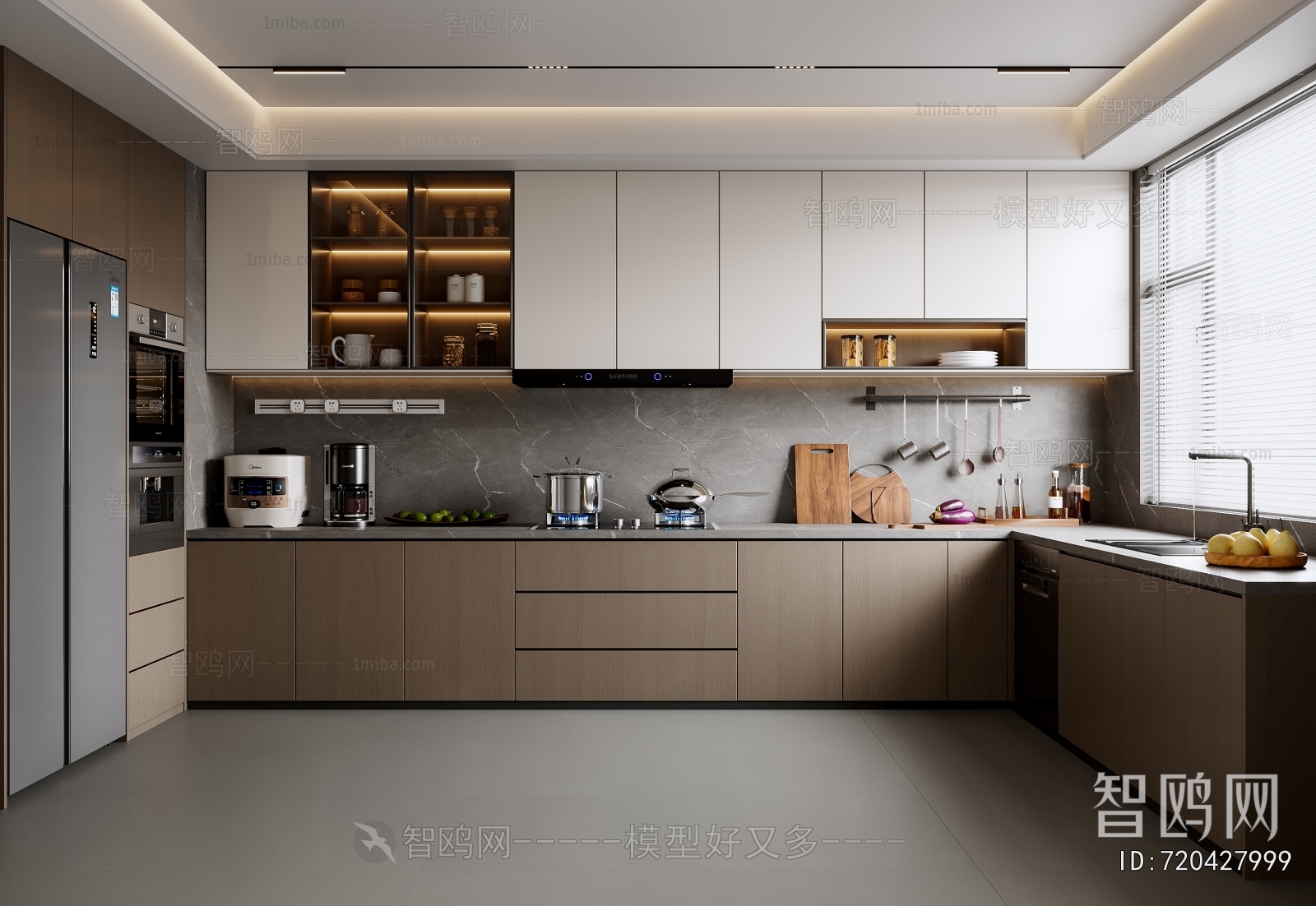 Modern The Kitchen