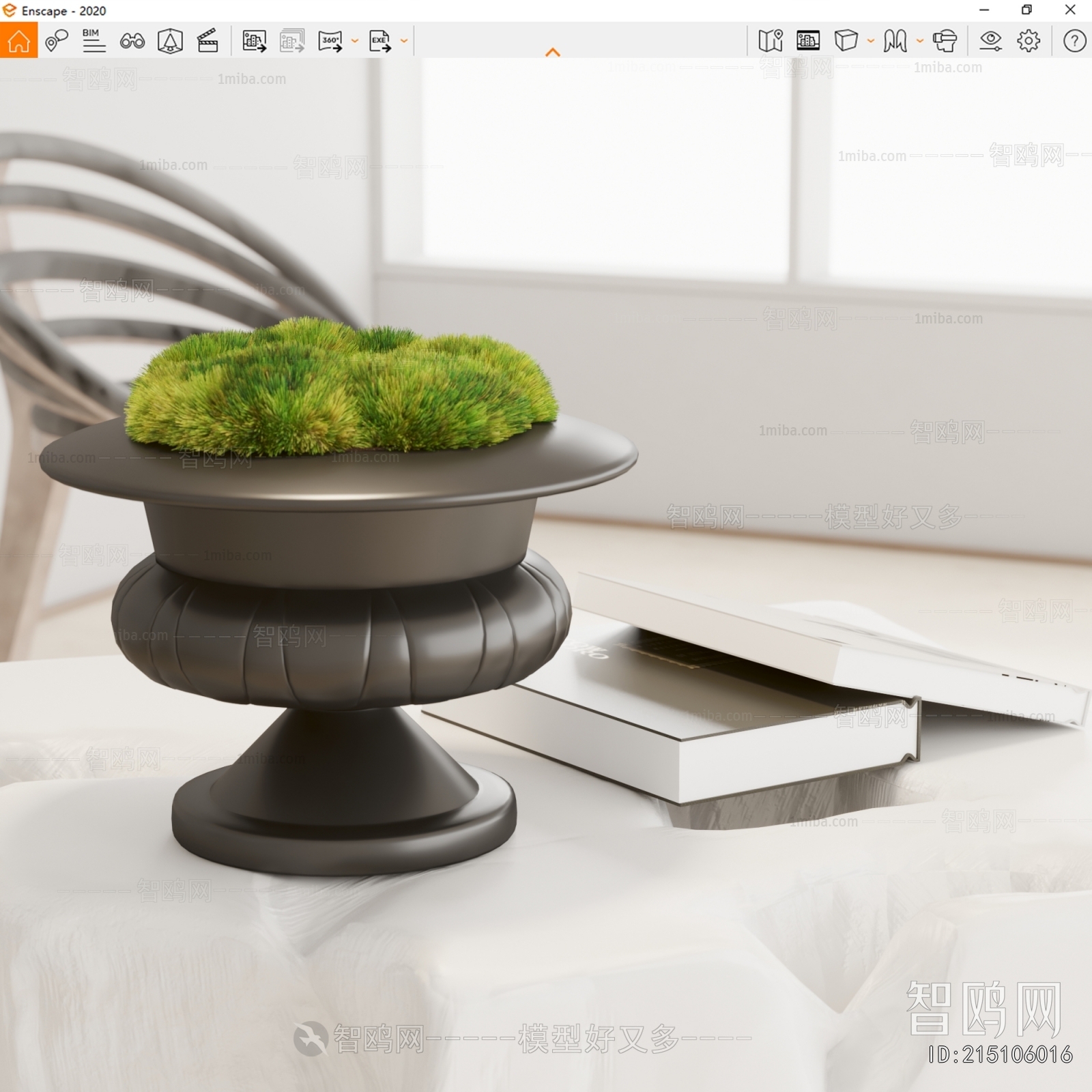 Modern Desktop Plant