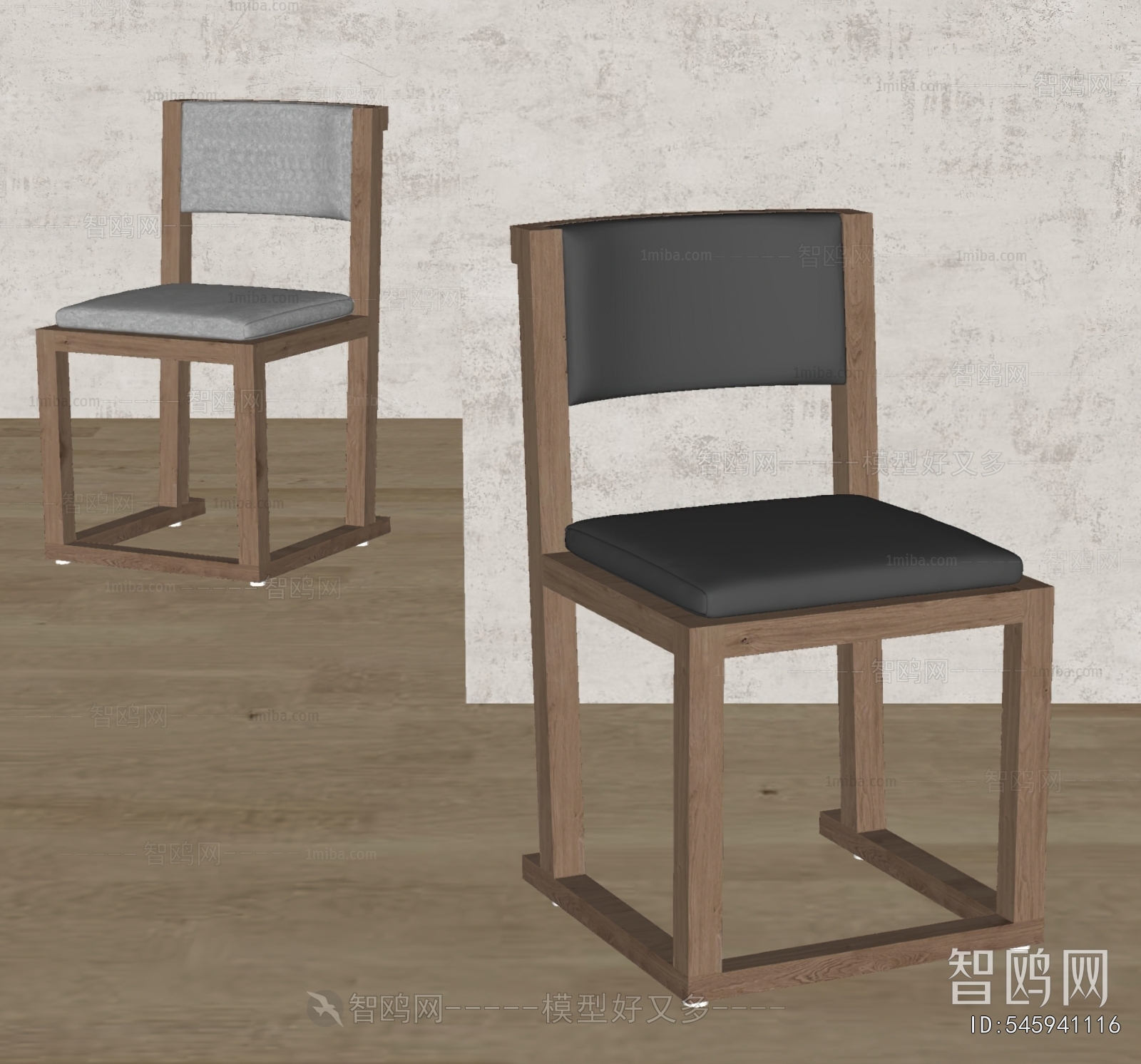 Wabi-sabi Style Single Chair