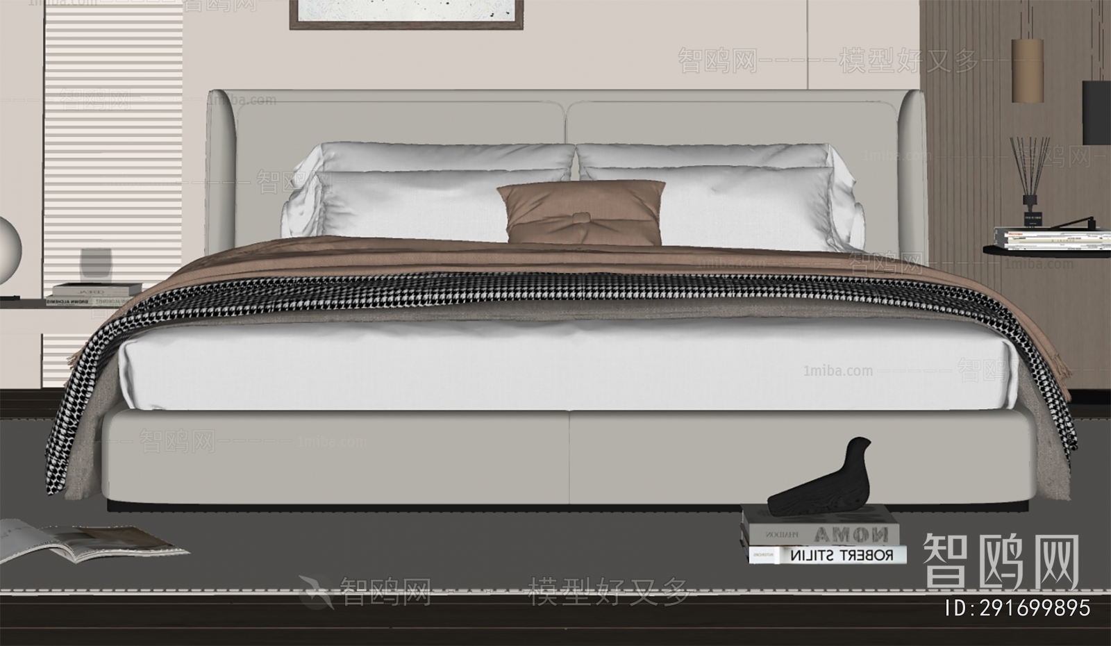 Modern Double Bed