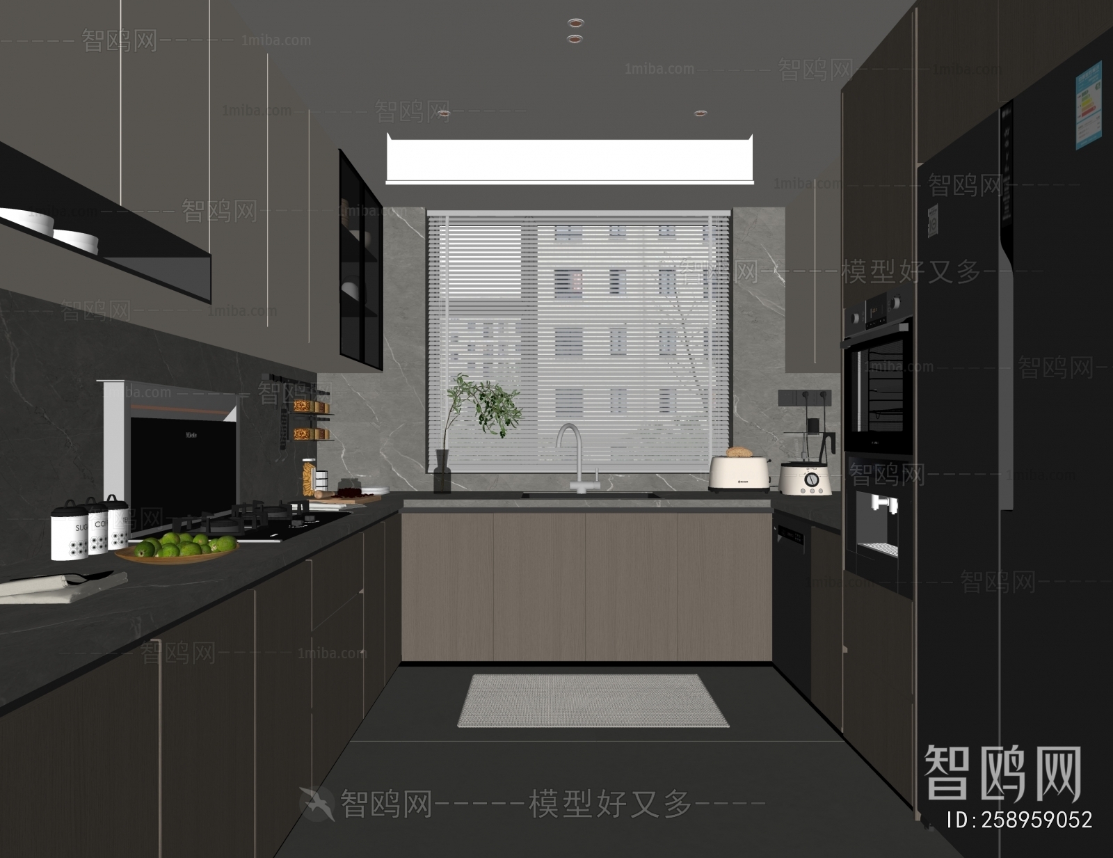 Modern The Kitchen