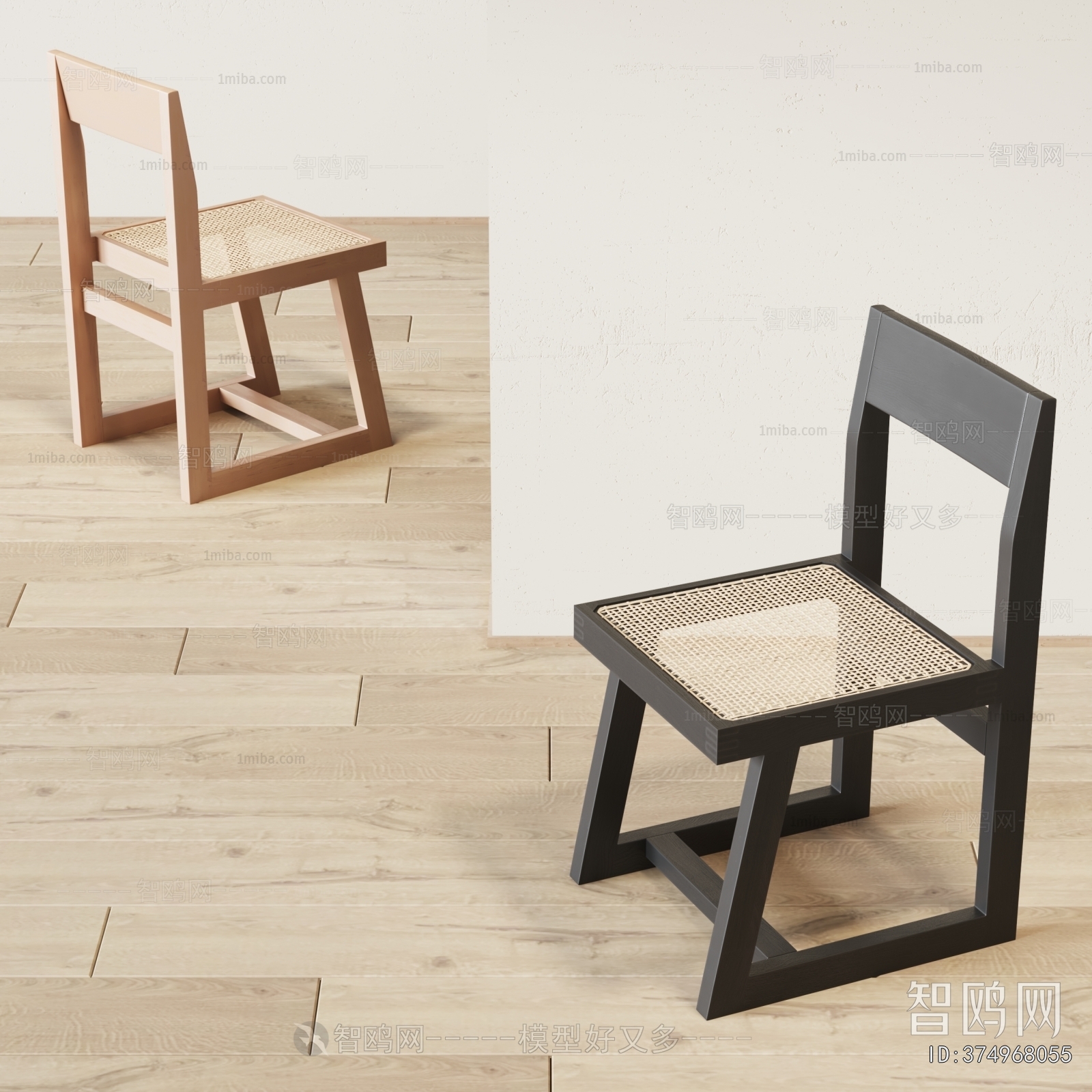 Wabi-sabi Style Single Chair