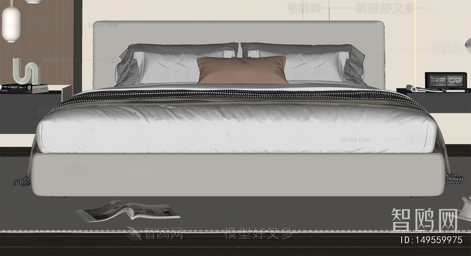 Modern Double Bed