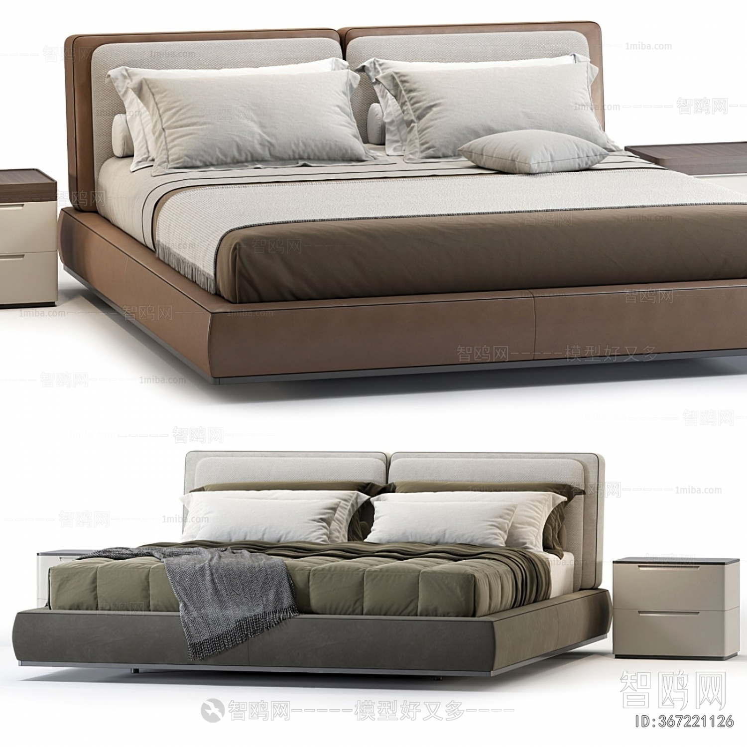 Modern Double Bed