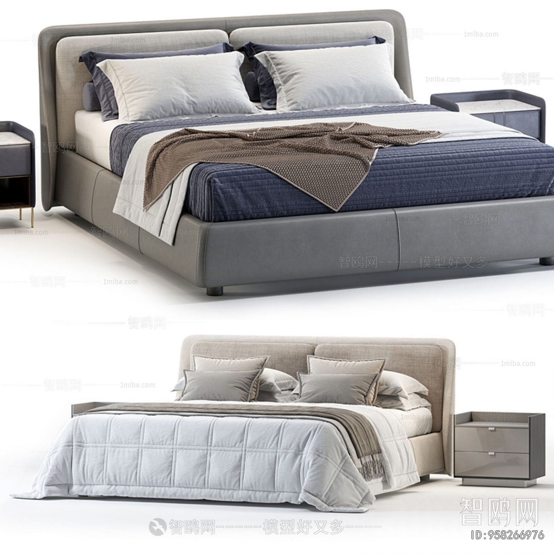 Modern Double Bed