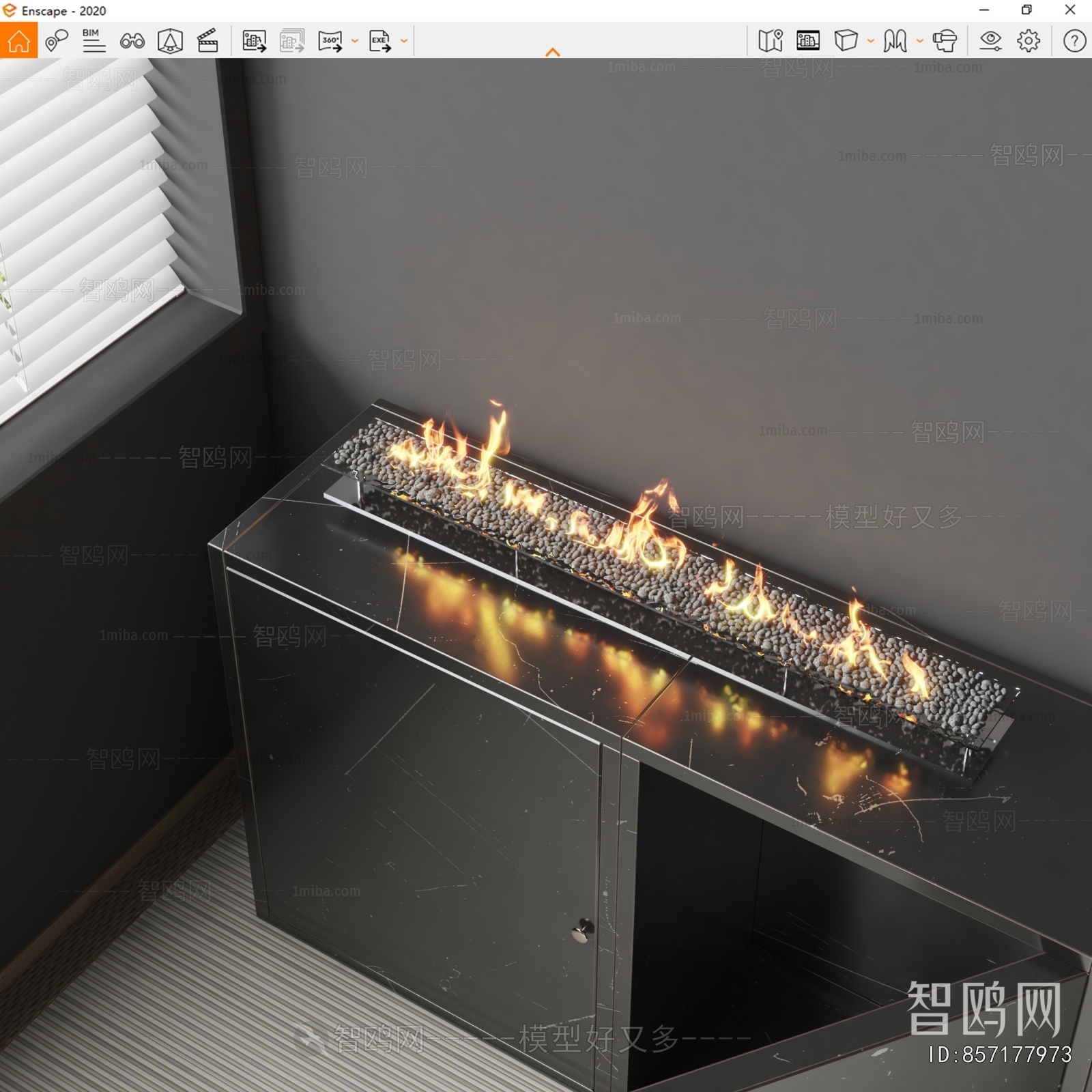 Modern Fireplace