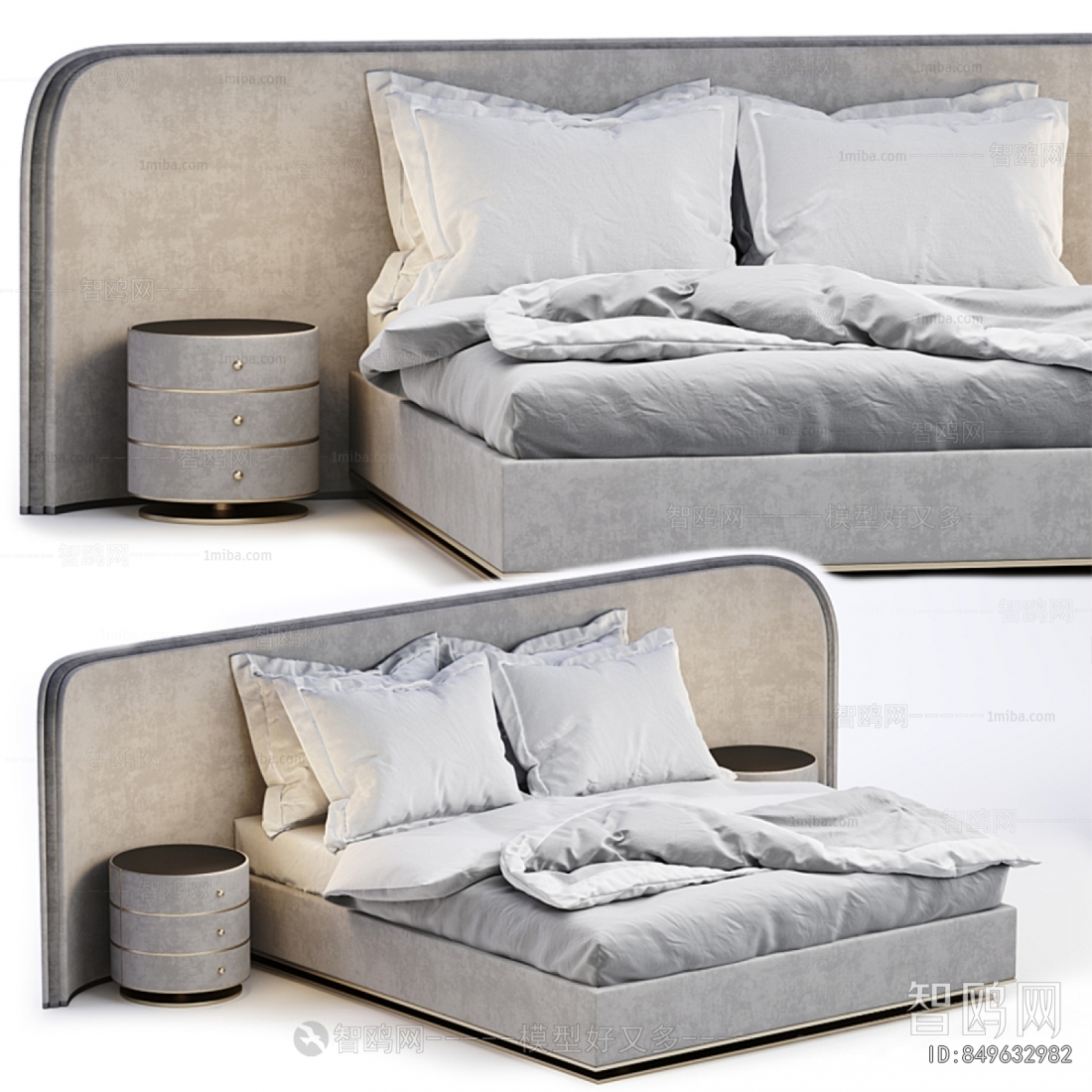 Modern Double Bed