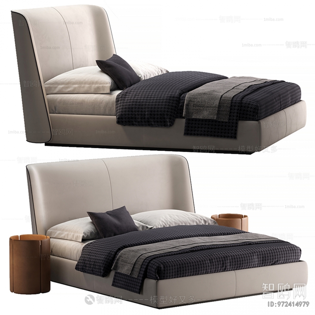 Modern Double Bed