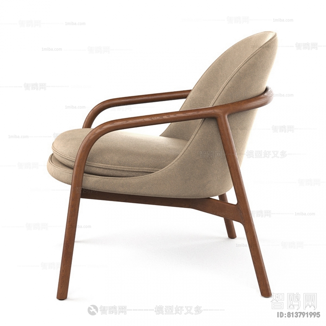 Nordic Style Lounge Chair