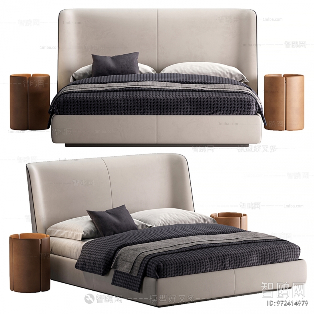 Modern Double Bed