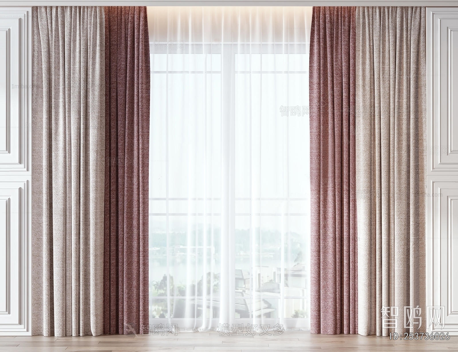 Modern The Curtain