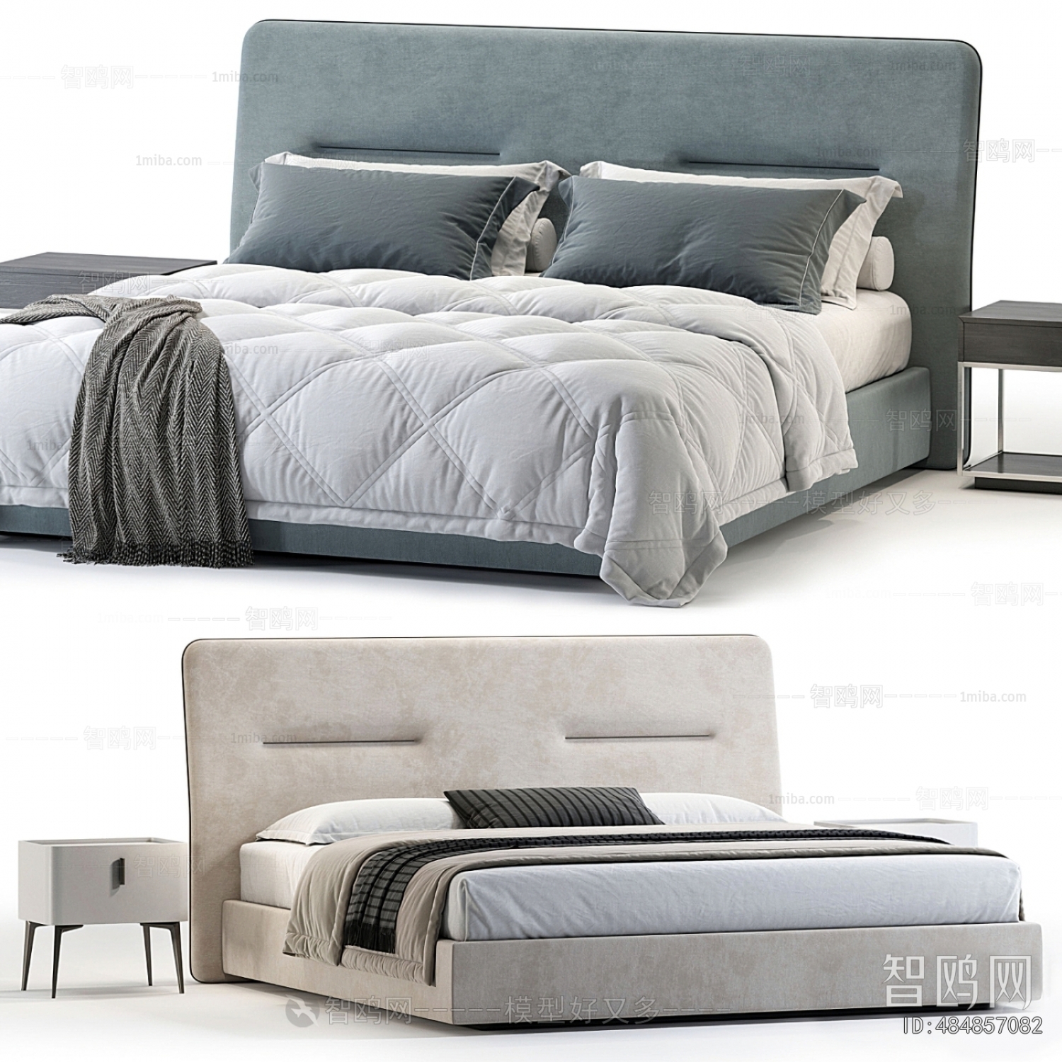 Modern Double Bed