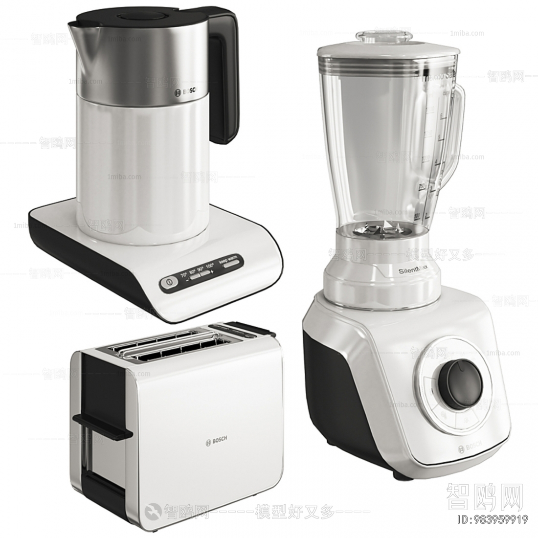 Modern Electric Kitchen Appliances