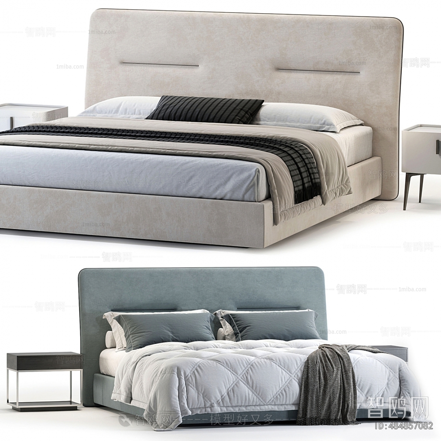 Modern Double Bed