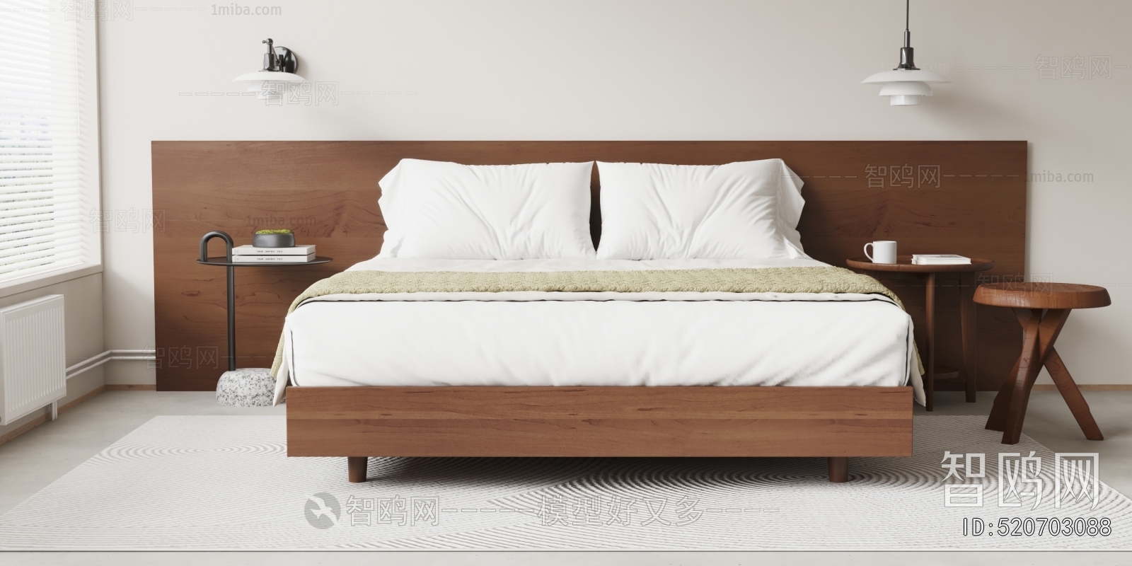 Modern Double Bed