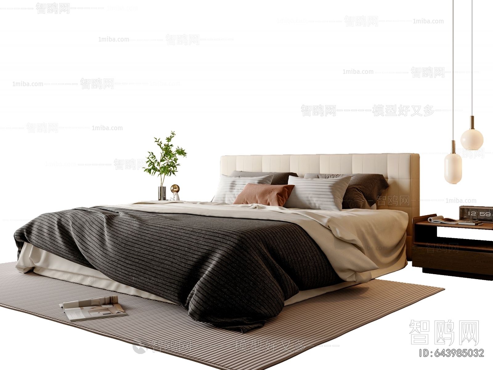 Modern Double Bed