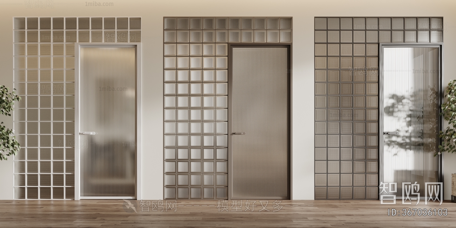 Modern Single Door