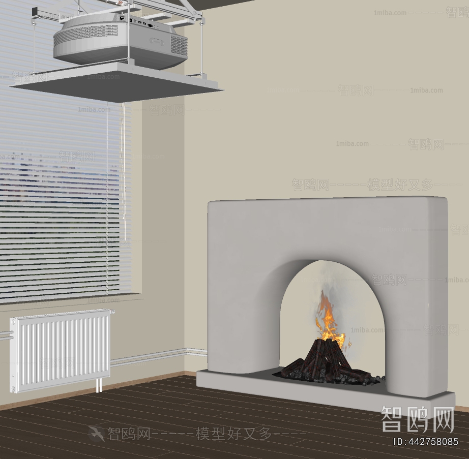 Modern Fireplace