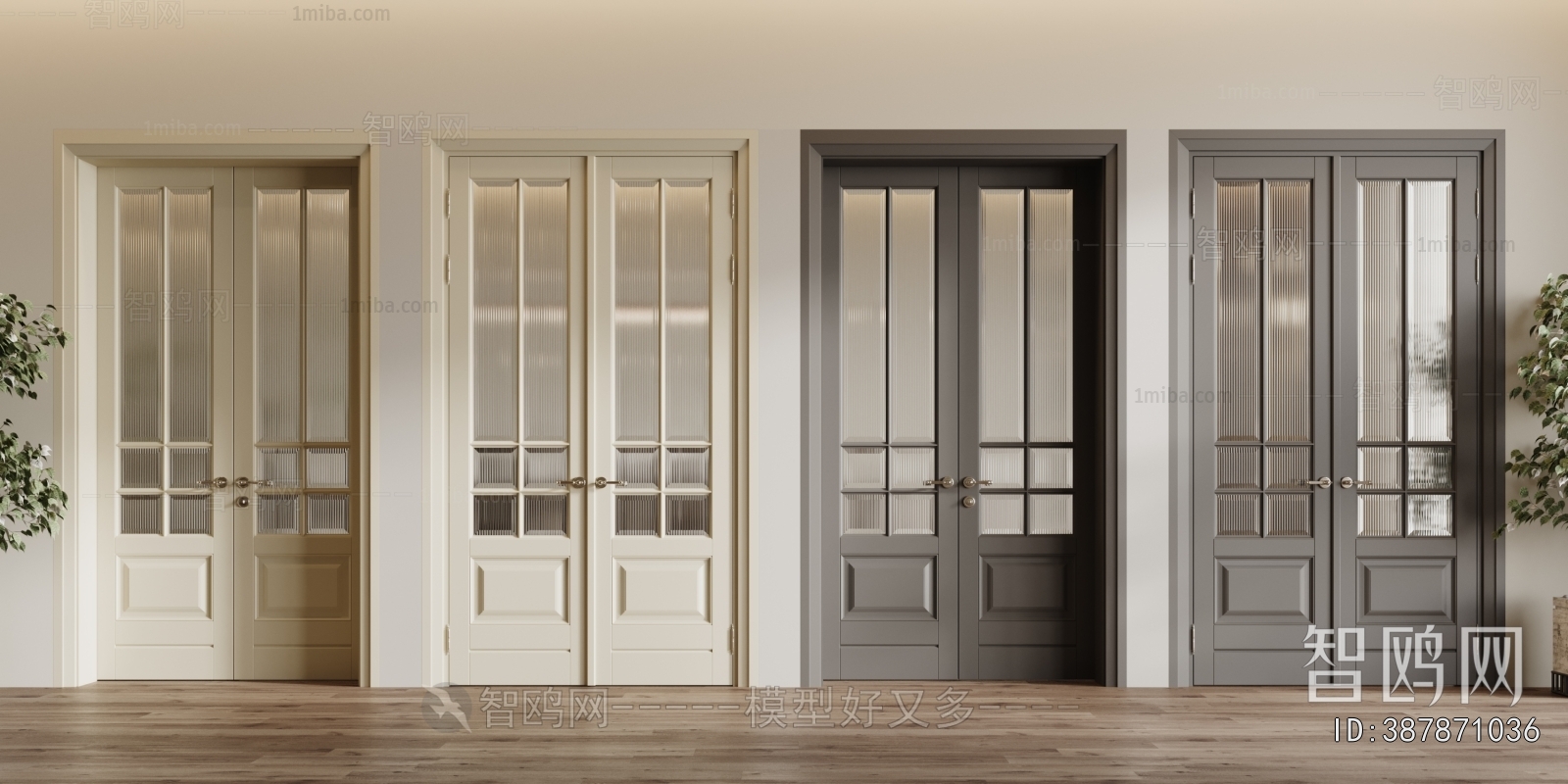 French Style Double Door