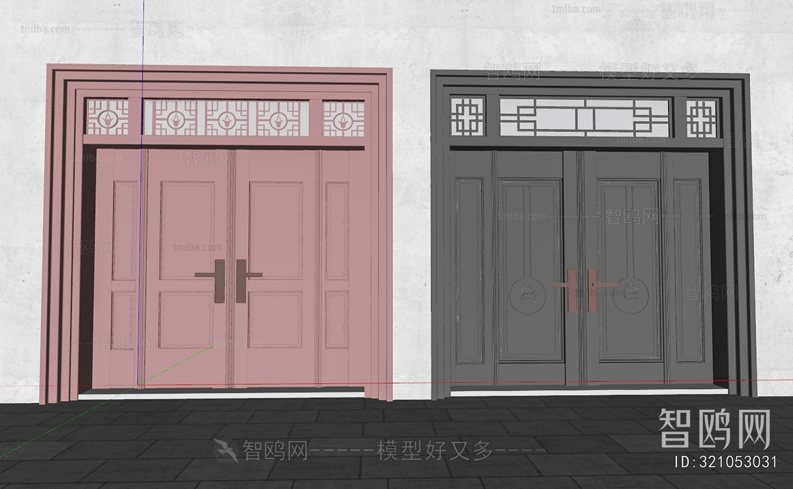 New Chinese Style Gate