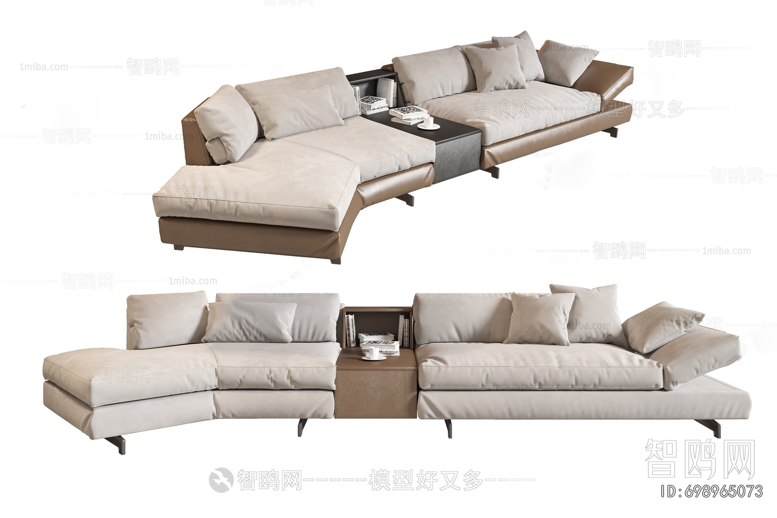 Modern Multi Person Sofa