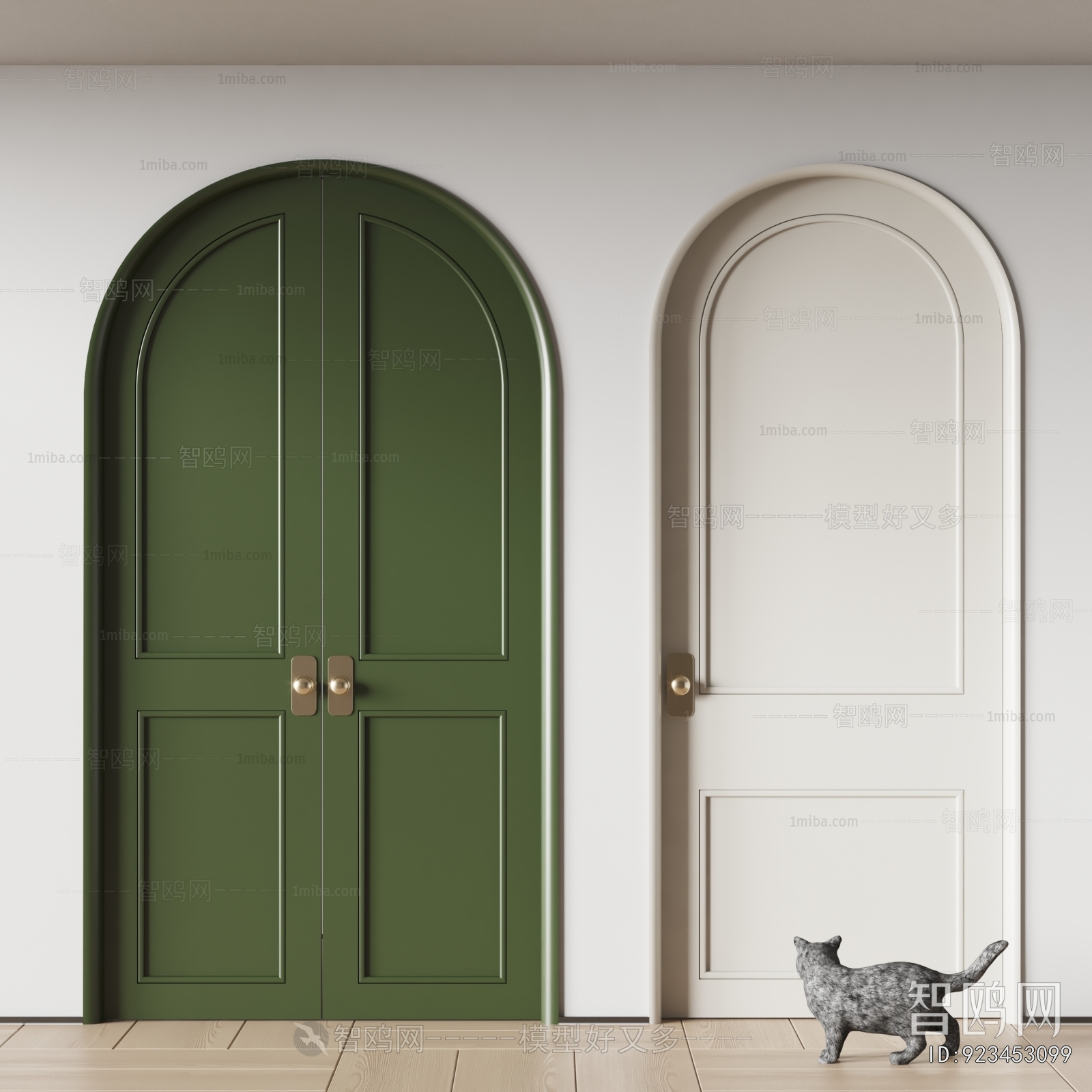 French Style Double Door