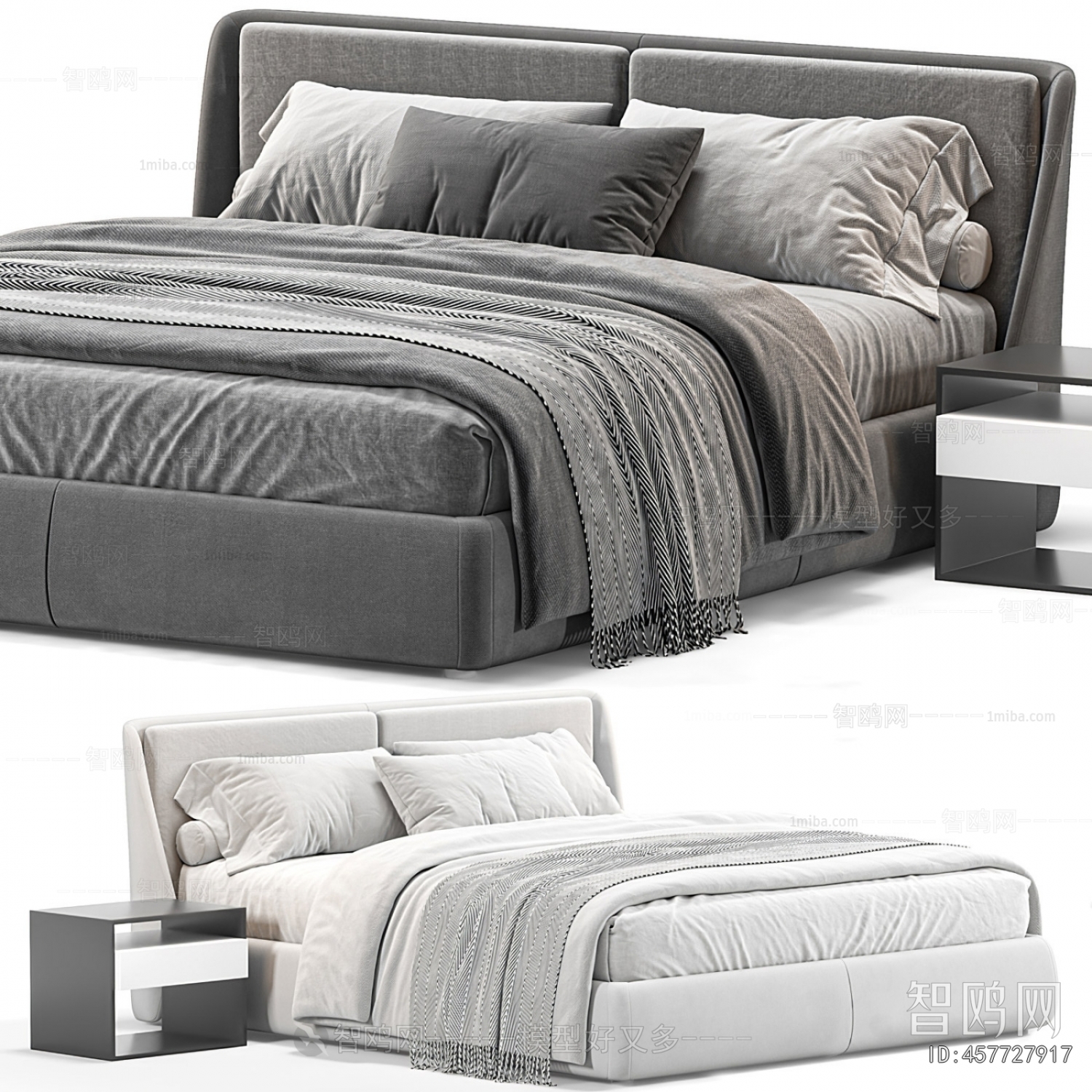 Modern Double Bed