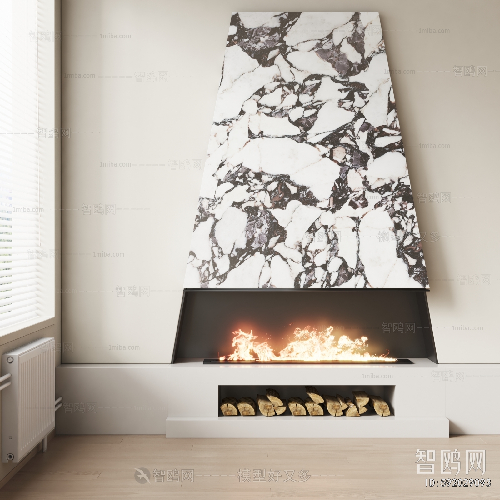 Modern Fireplace