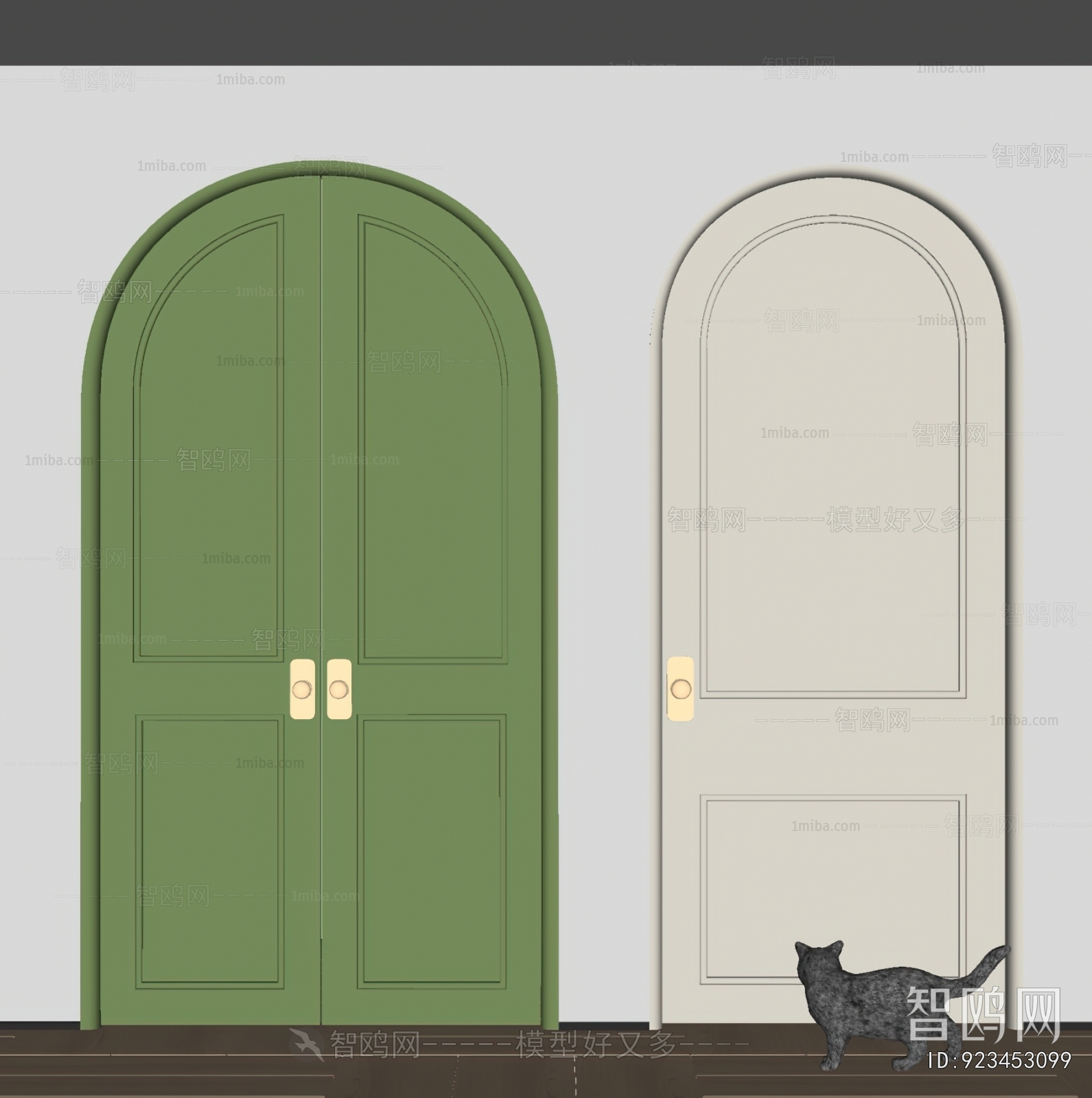 French Style Double Door