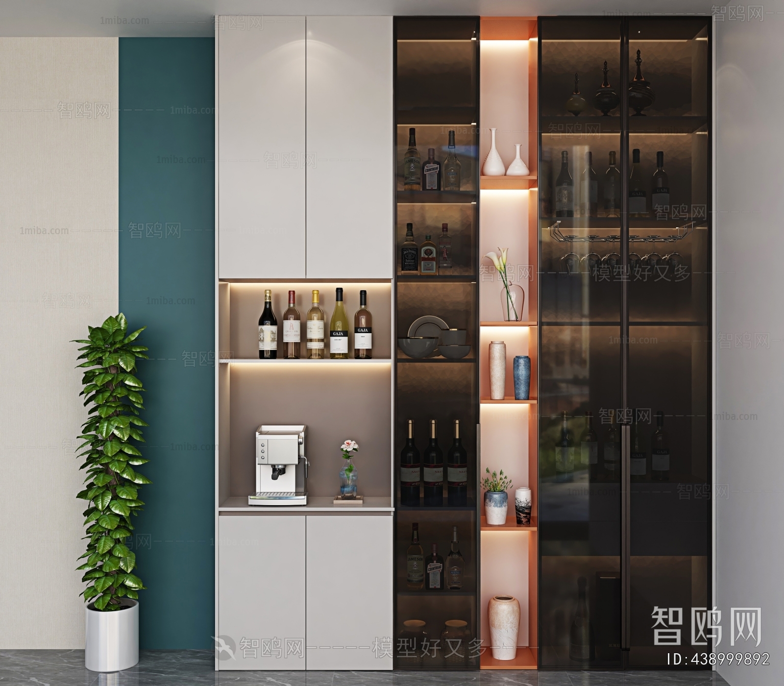 Modern Wine Cabinet