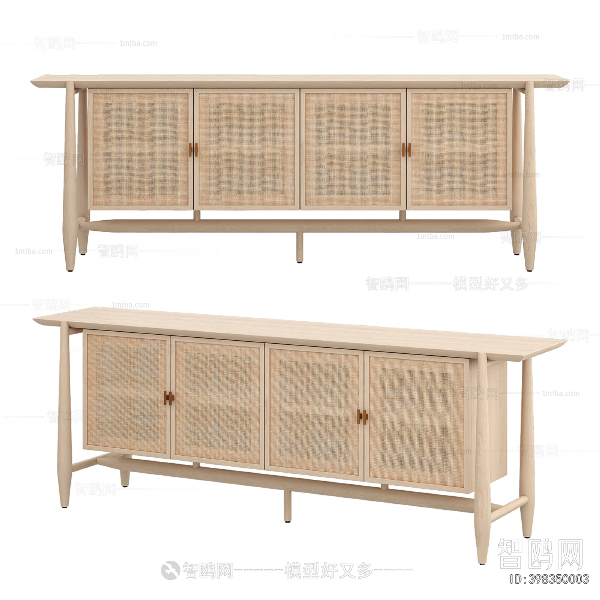 New Chinese Style Side Cabinet