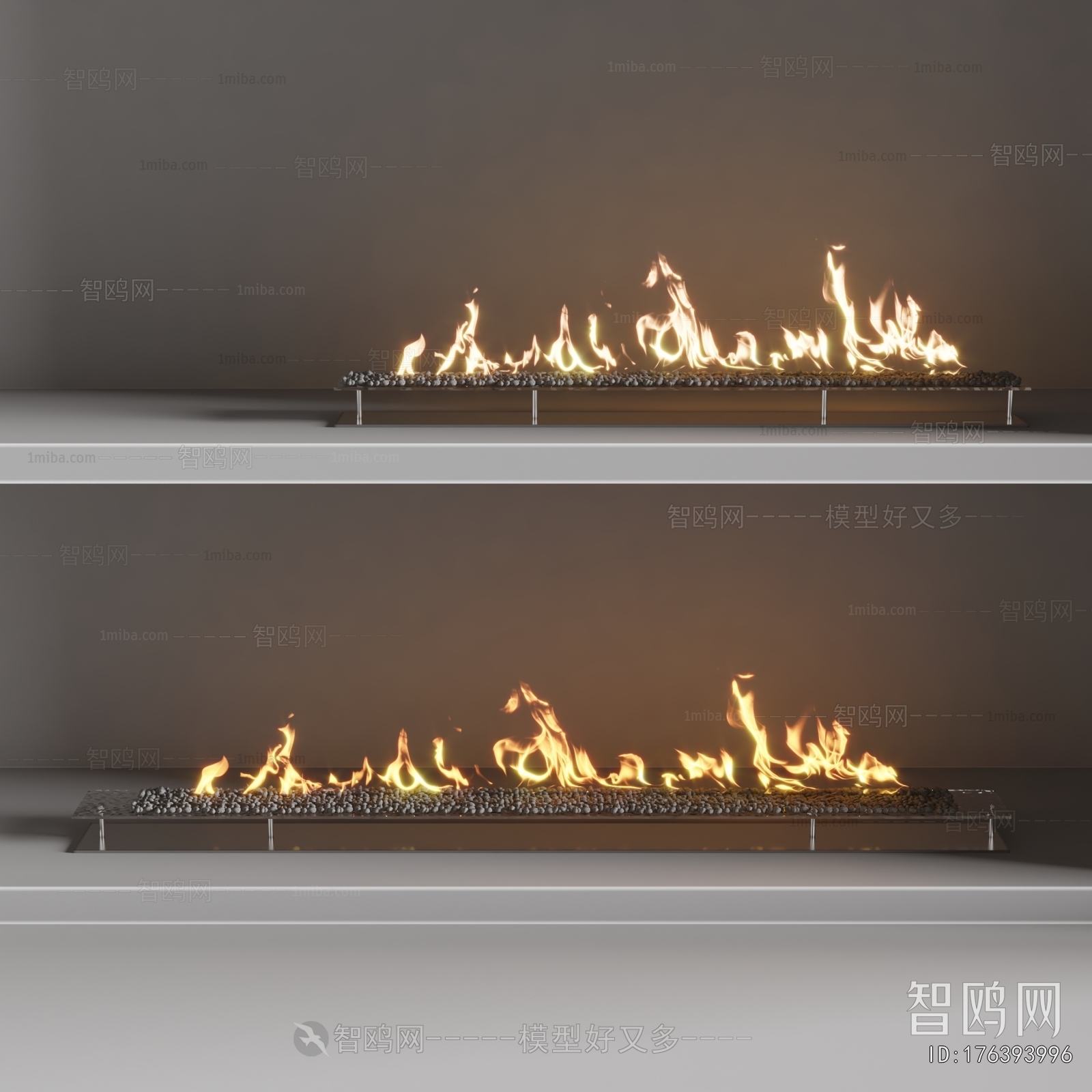 Modern Electronic Fireplace