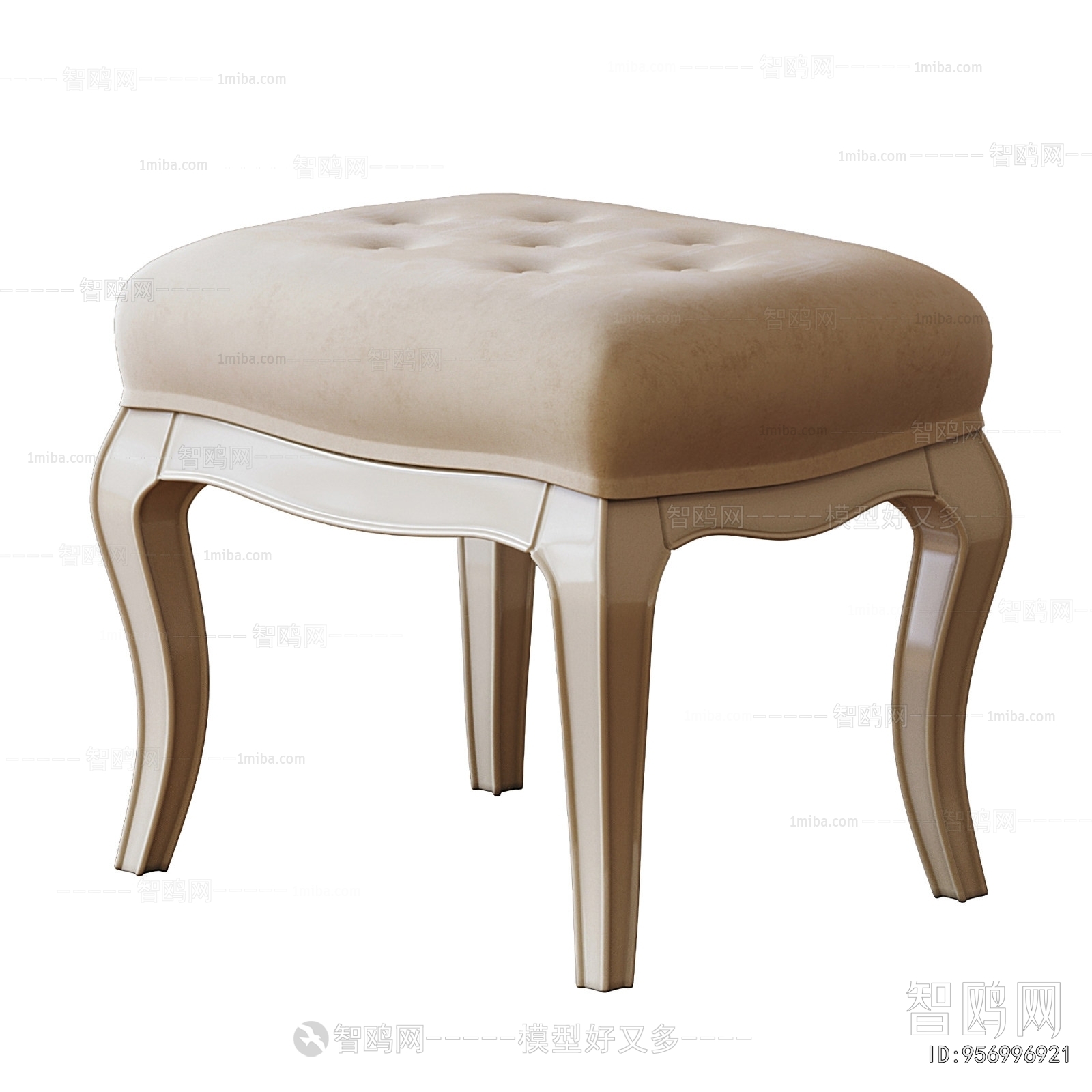 Simple European Style Sofa Stool