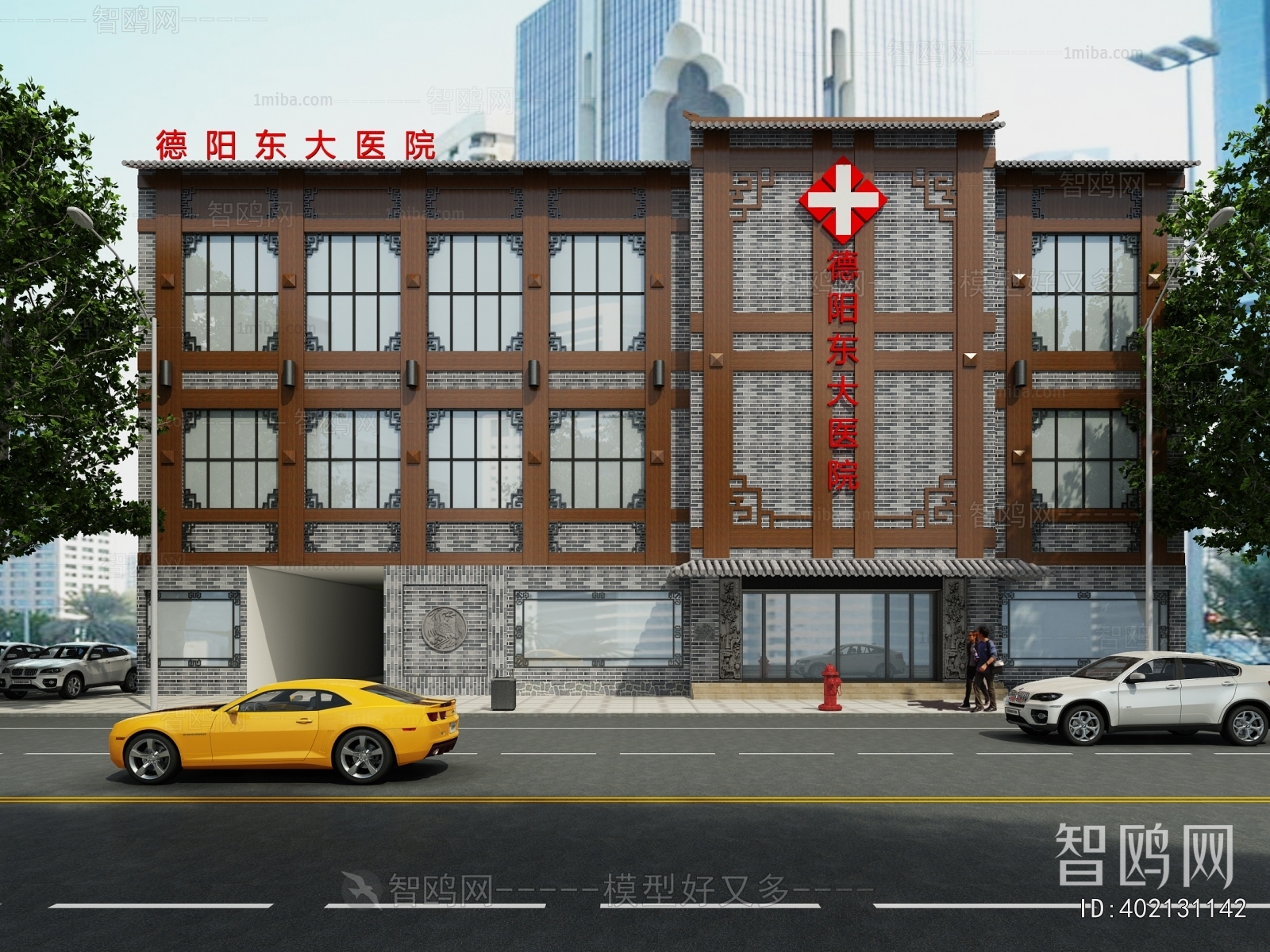 New Chinese Style Facade Element