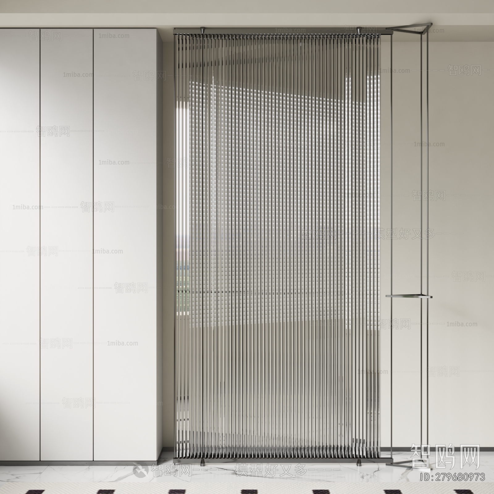 Modern Glass Screen Partition