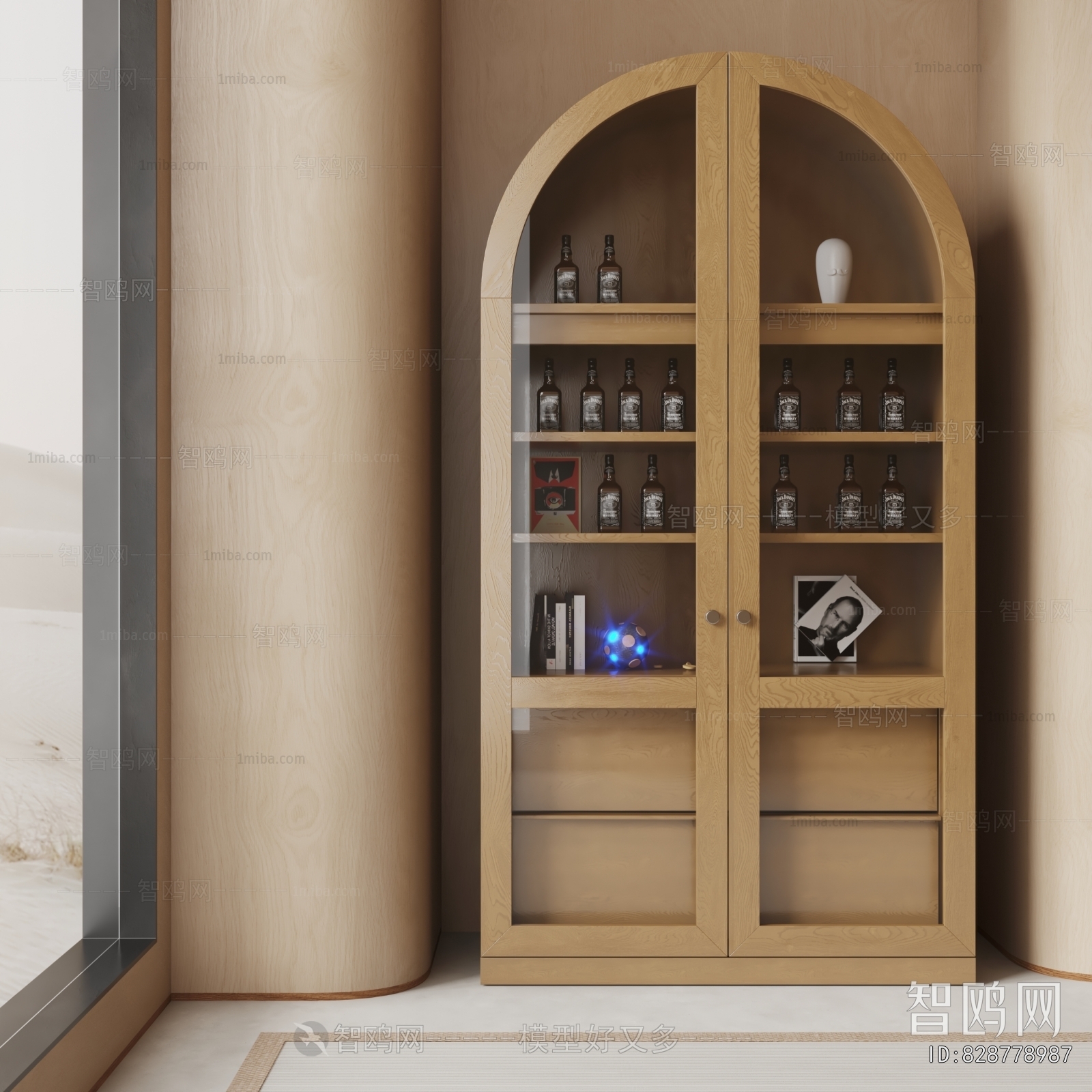 Modern Wine Cabinet