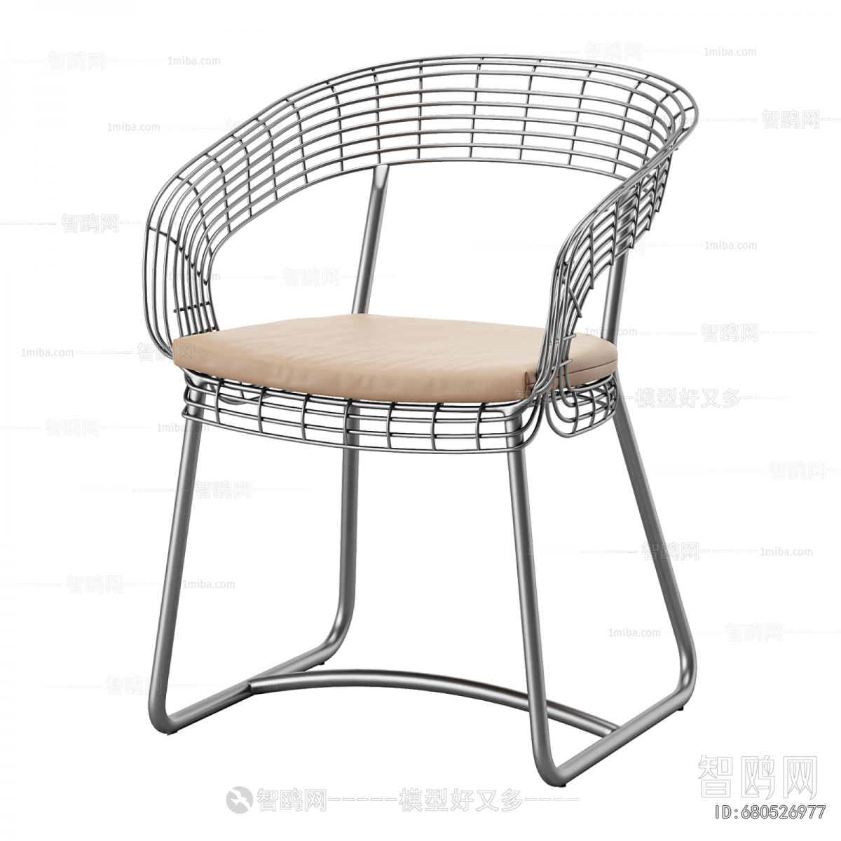 Nordic Style Single Chair