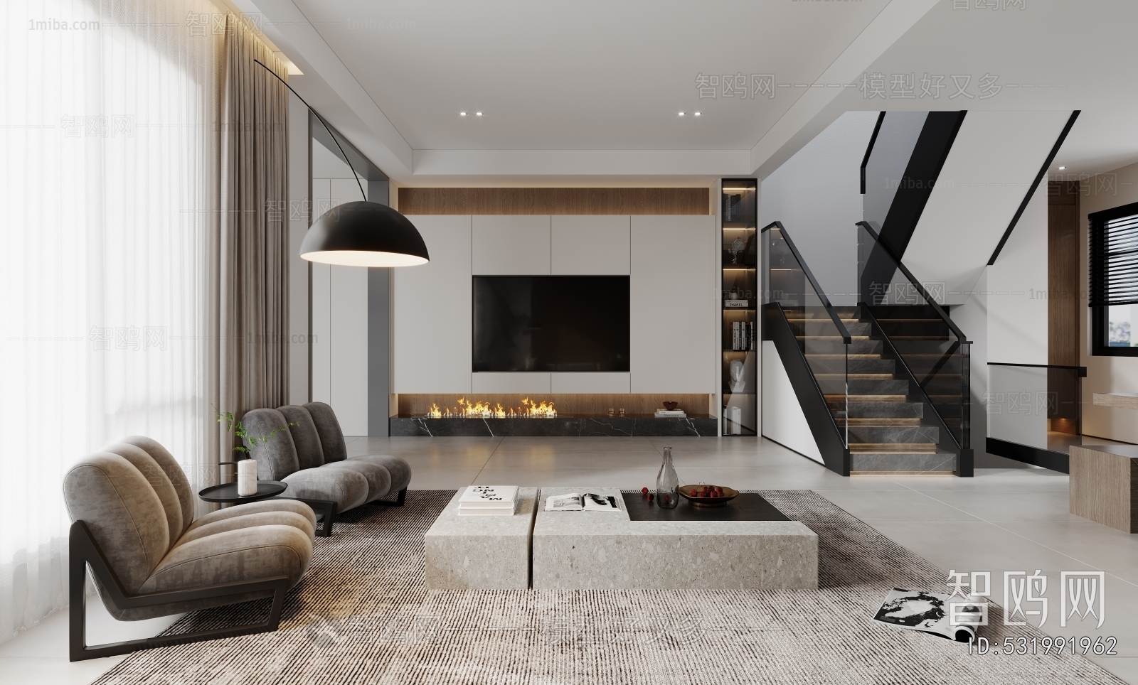 Modern A Living Room