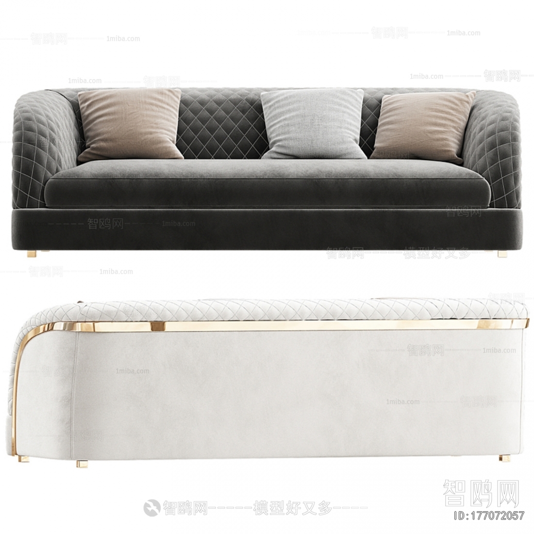 Modern Multi Person Sofa