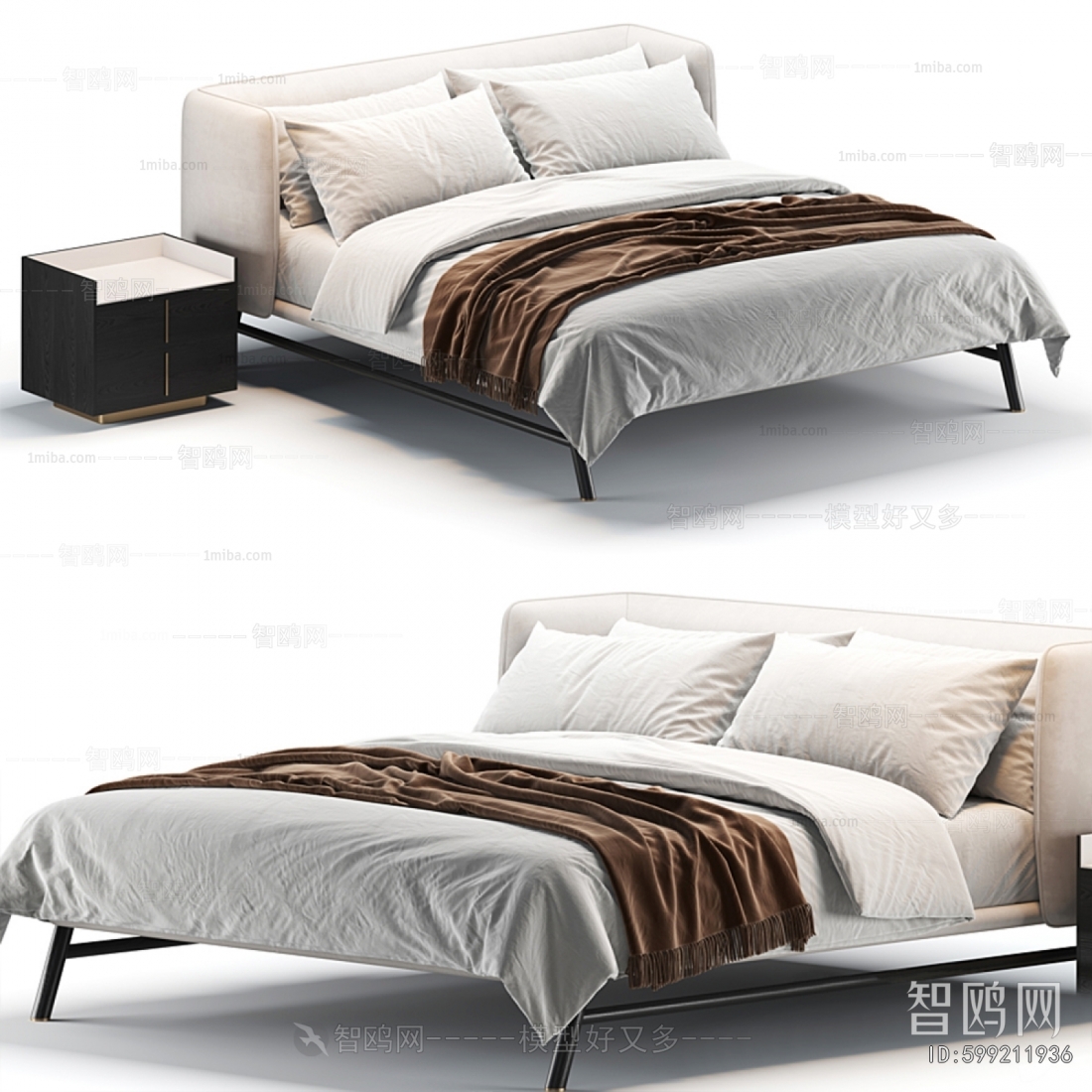 Modern Double Bed