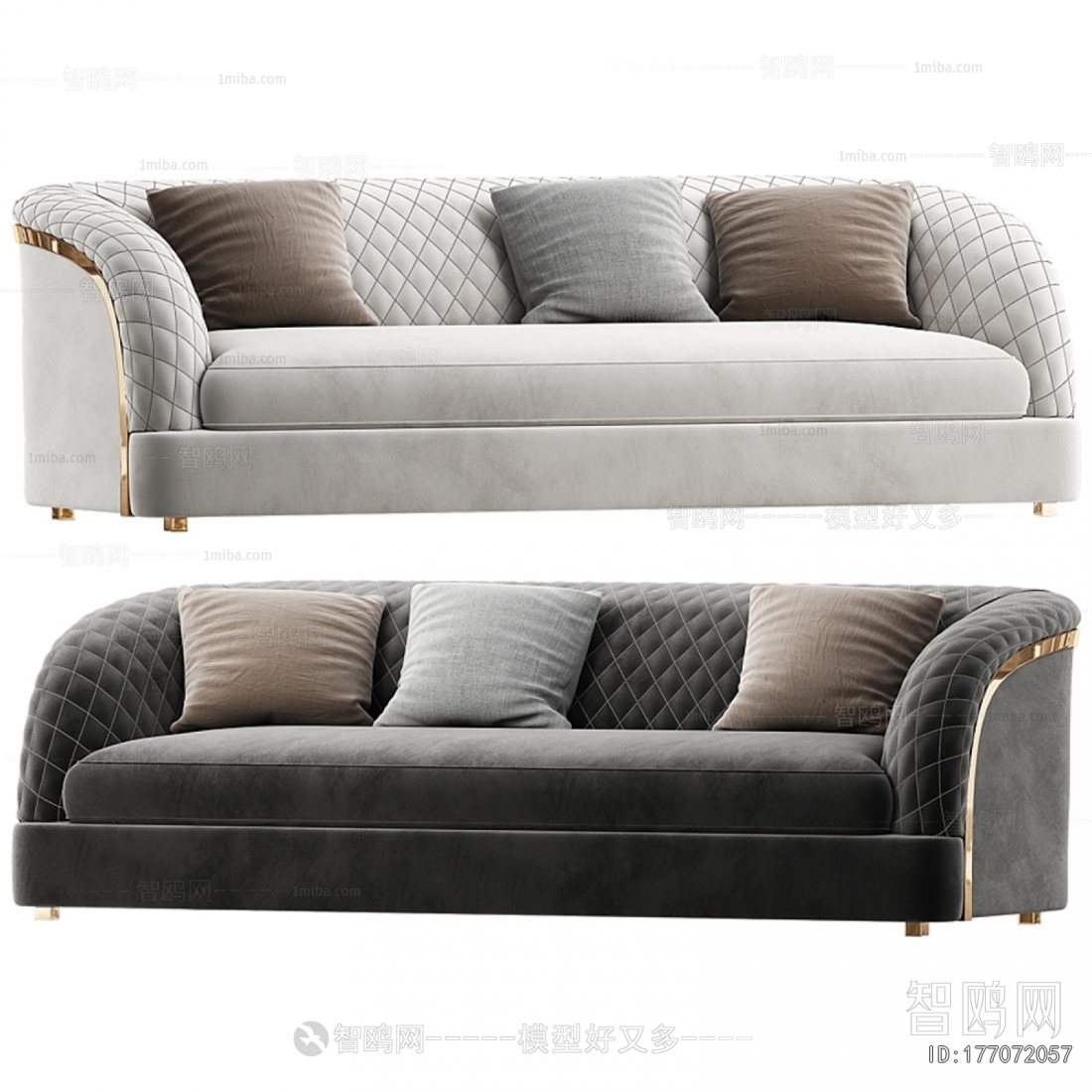 Modern Multi Person Sofa