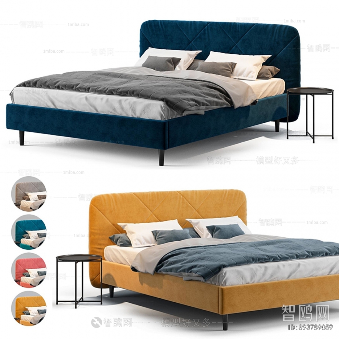 Modern Double Bed