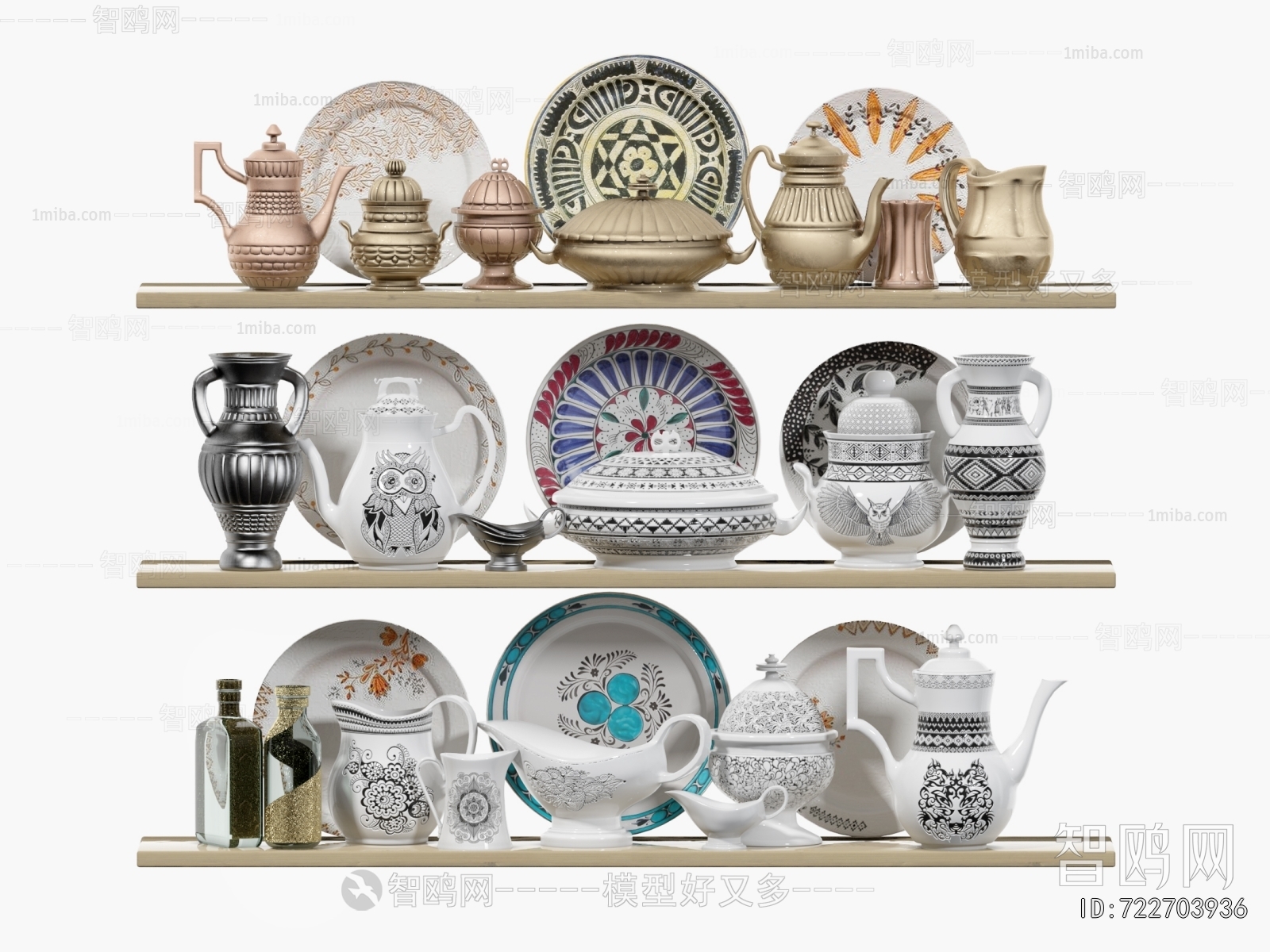 Simple European Style Tableware