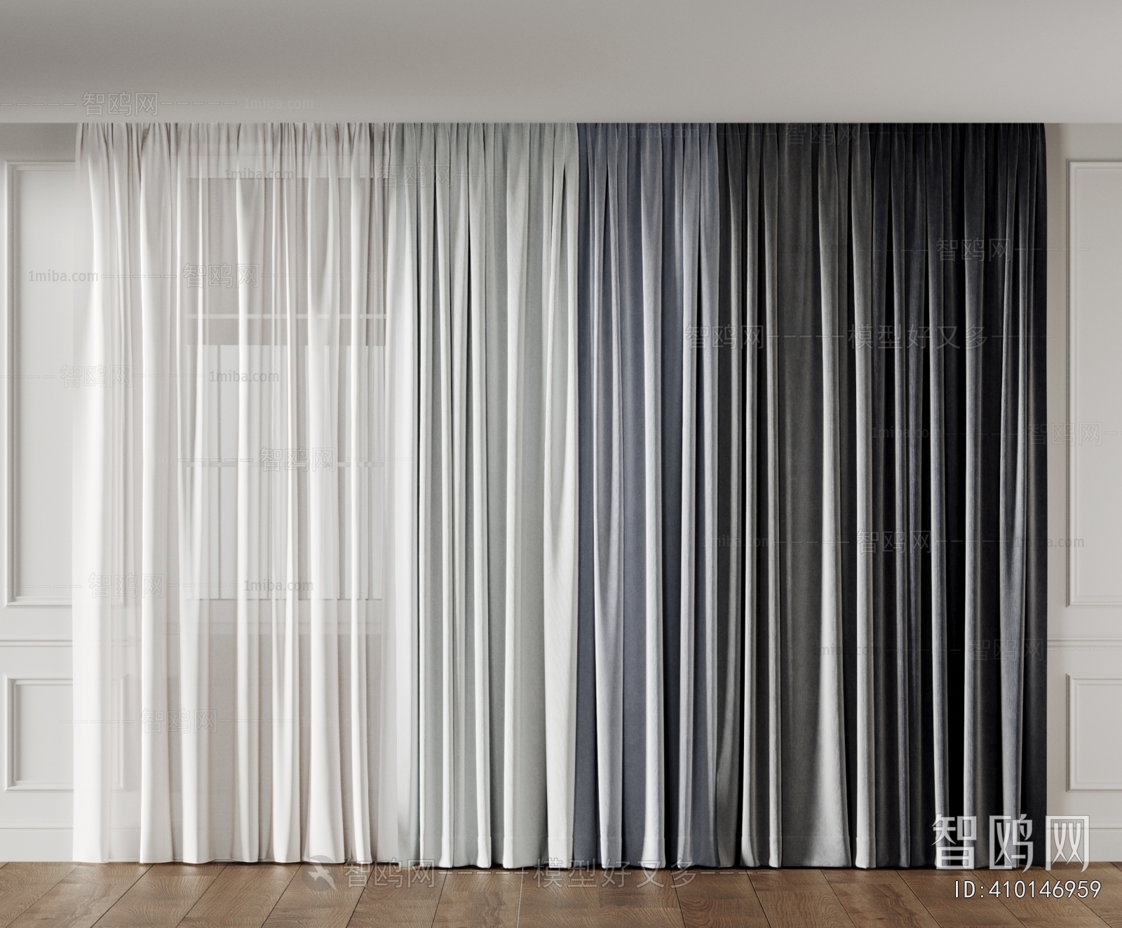 Modern The Curtain