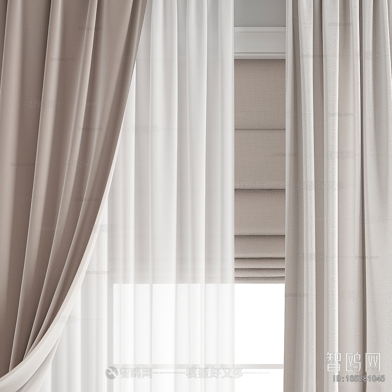 Modern The Curtain