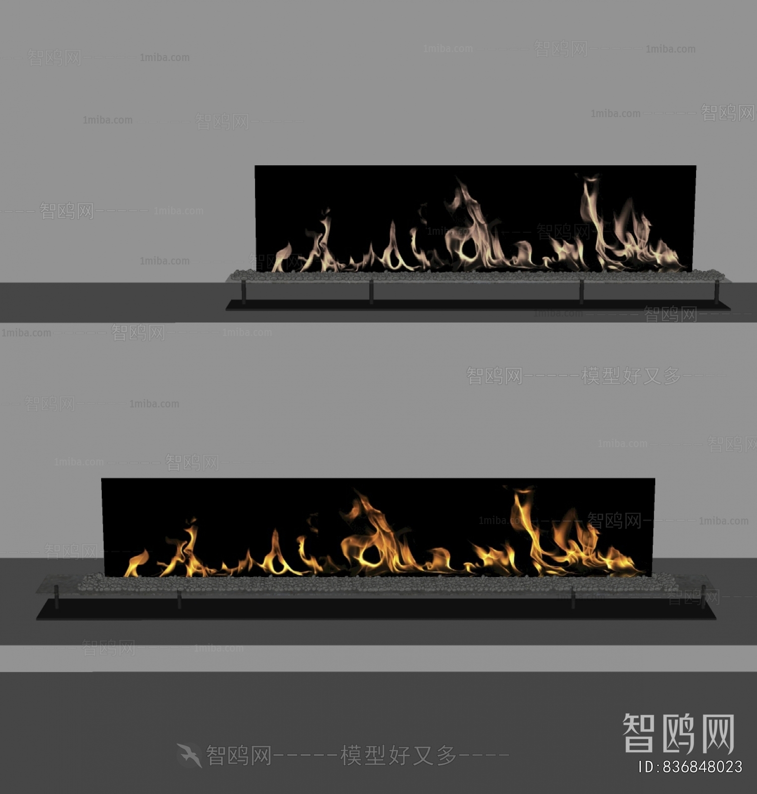 Modern Electronic Fireplace