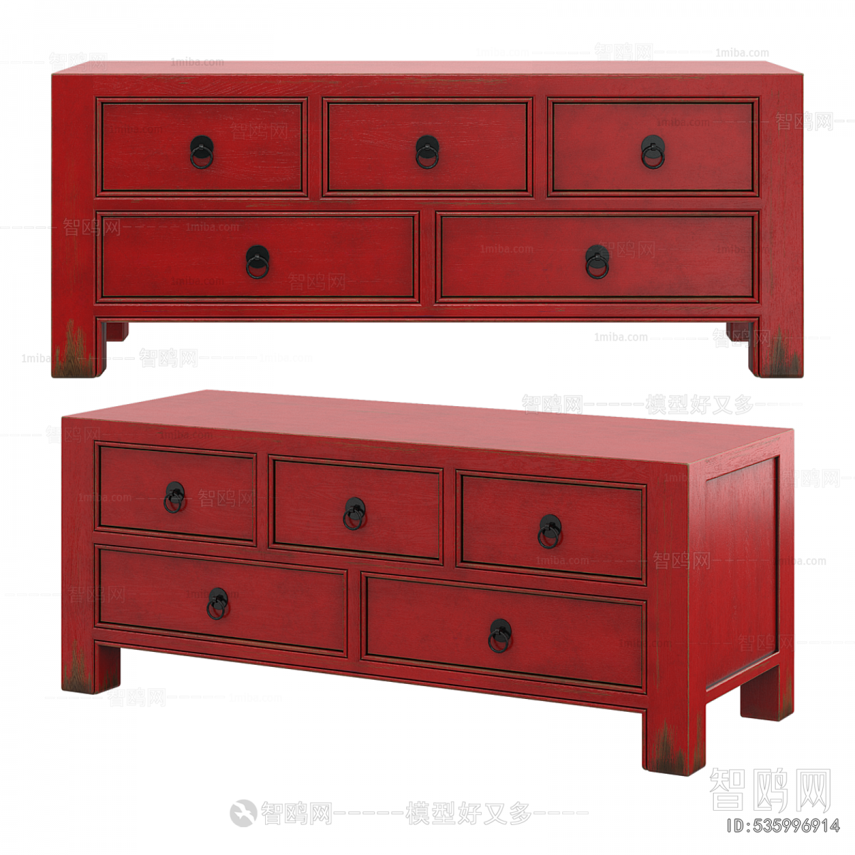 New Chinese Style TV Cabinet