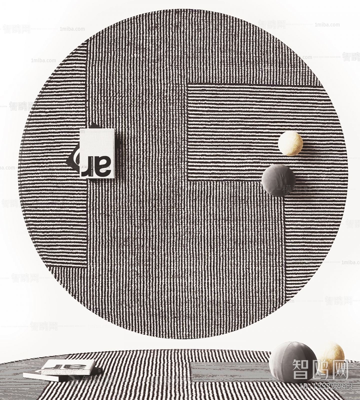 Modern Circular Carpet