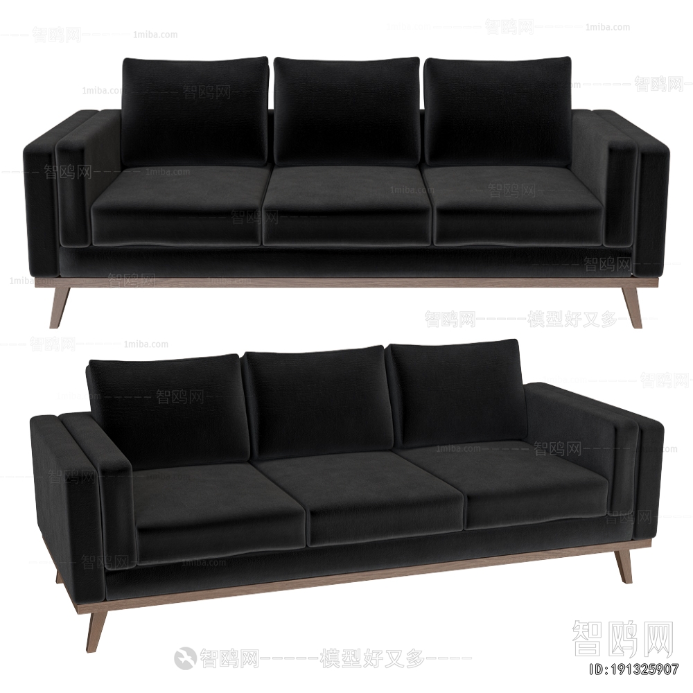 Modern Three-seat Sofa