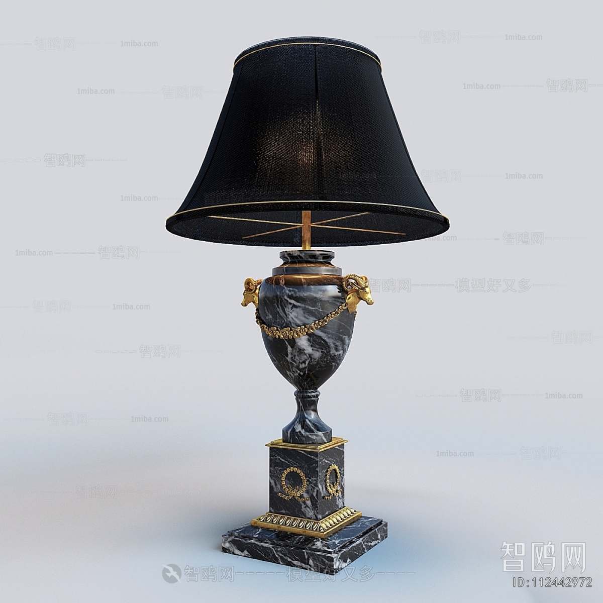 Simple European Style Table Lamp